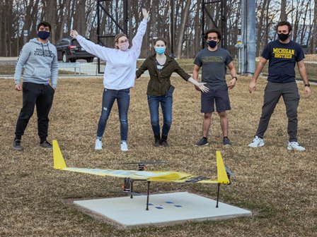 2021 DBVF Competition Winner: University of Michigan team 2021 DBVF Competition Winner: University of Michigan