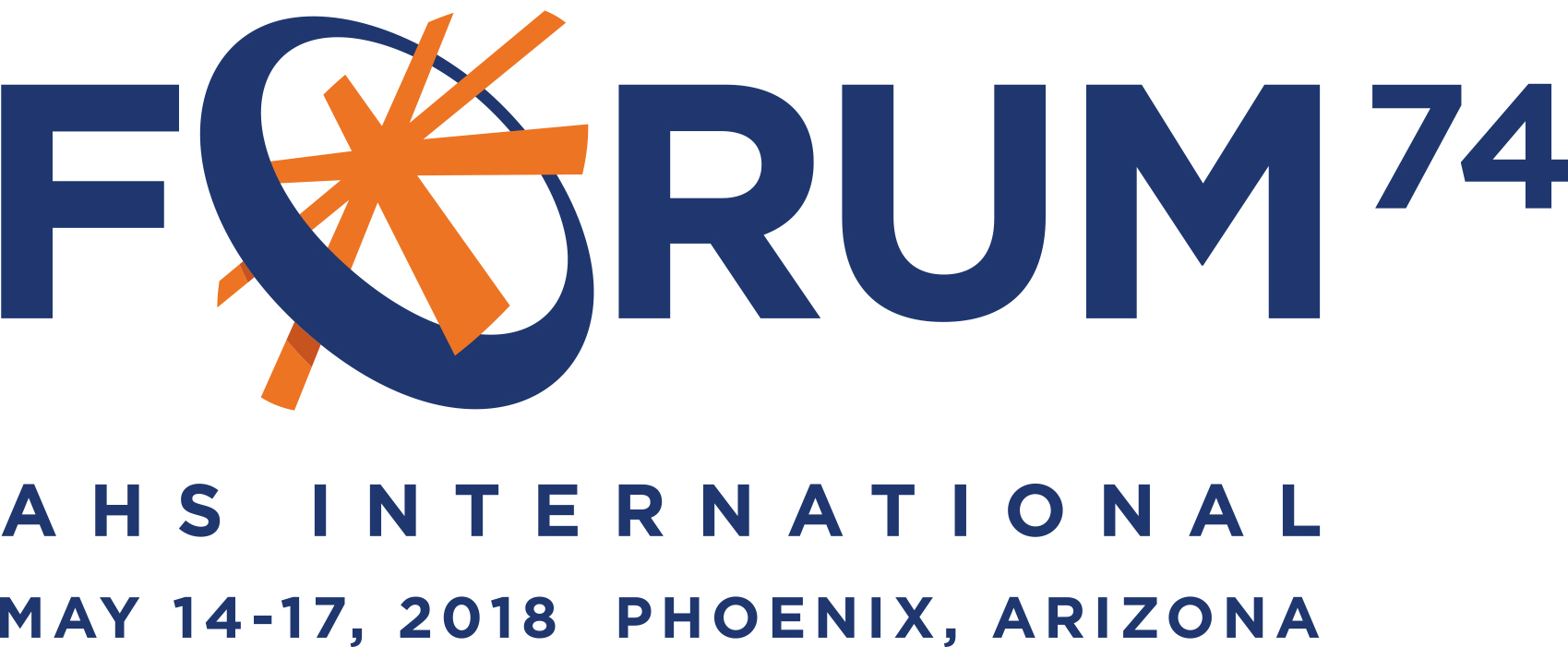 AHS Forum 74 logo