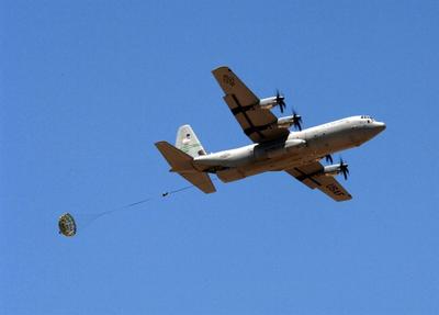 C-130J cargo drop