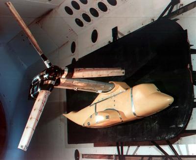 V-22 wind tunnel model