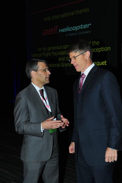 Mike Hirschberg and John Garrison at Forum 70