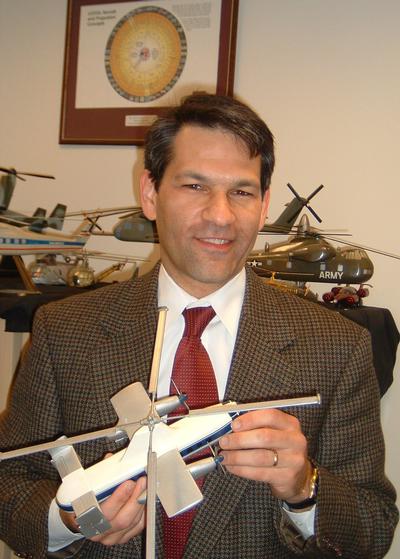Hirschberg in 2005 with the V/STOL Wheel