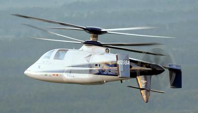 Sikorsky X2 in flight