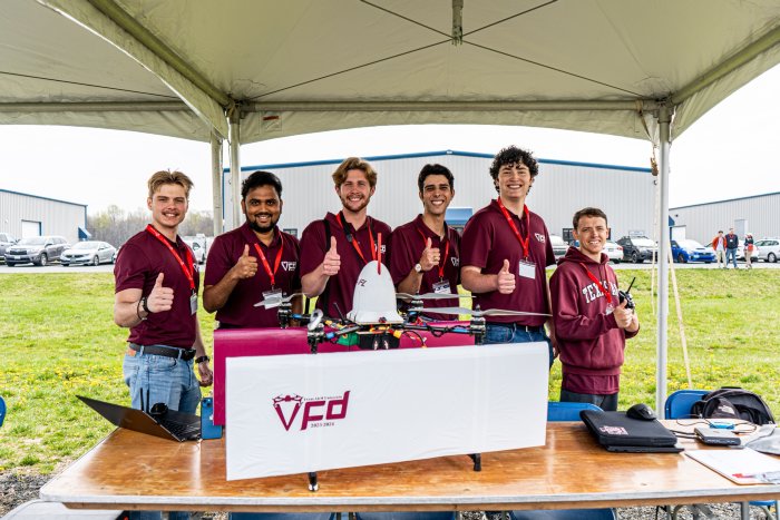 Texas A&M University team - first place in the 4th VFS DBVF Student Competition. 