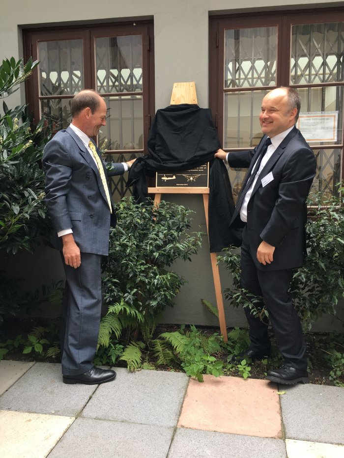 Heritage Site Focke's Wind Tunnel - Unveiling