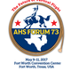 Forum 73 logo with theme