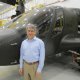 Mike Hirschberg with the V-280 demonstrator at Bell, Arlington, TX (Bell photo)