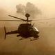 OH-58D in brownout