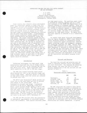 Convertible Engines For Fold Tilt Rotor Aircraft and ABC Rotorcraft ...