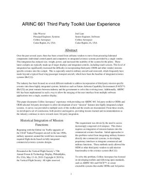 ARINC 661 Third Party Toolkit User Experience - Vertical Flight Library ...