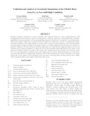 Validation and Analysis of Aeroelastic Simulations of the UH-60A Rotor ...