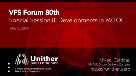 Unither Bioelectronics - Organ Delivery Systems - Vertical Flight ...