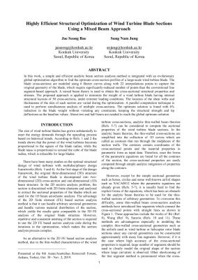 Highly Efficient Structural Optimization of Wind Turbine Blade Sections ...