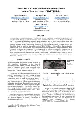 Composition of 3D Finite Element Structural Analysis Model based on The ...