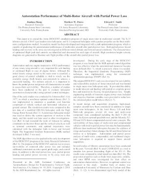 Autorotation Performance of Multi-Rotor Aircraft with Partial Power ...