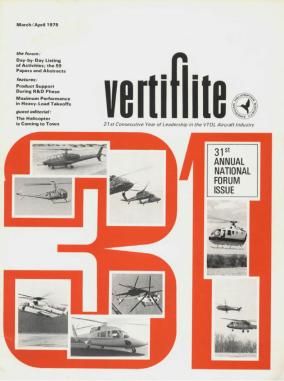 Vertiflite, March/April 1975 - Vertical Flight Library & Store